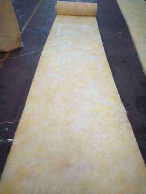 Glass Wool Insulation Blanket for Steel Structure Heat Preservation in Industrial Buildings