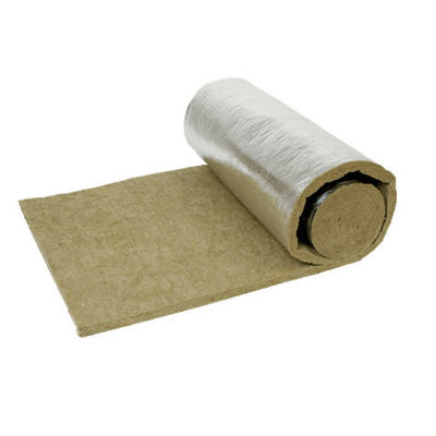 Rockwool Insulation Blanket Bare Board / Wire Mesh / Foil Faced Options for Roof HVAC Wall Acoustic Thermal Fireproof Insulation
