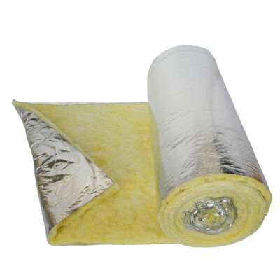 Professional Grade Foil-Backed Glass Wool Insulation – For Industrial & Architectural Use