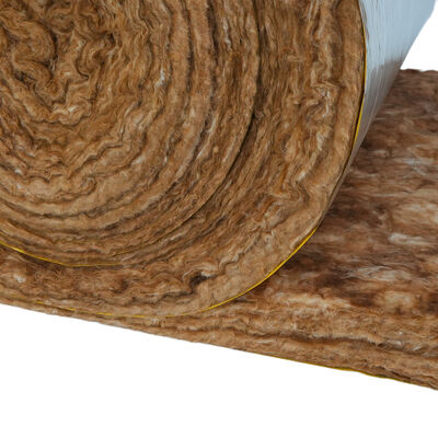 Brown Glass Wool Duct Insulation with FSK Facing  Quiet, Healthy Home Comfort Solution for Ductwork & Noise Reduction