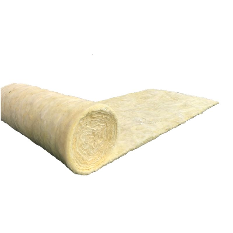 Low Density Non-combustible Eco-friendly Glass Wool Blanket for Thermal and Acoustic Insulation