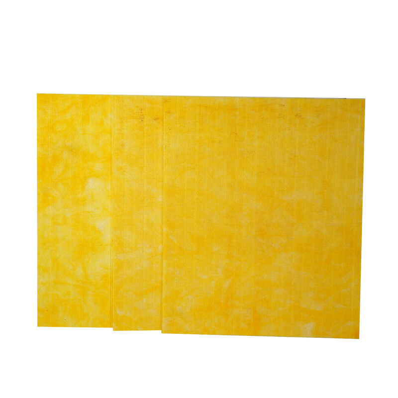 Acoustic Fiberglass Ceiling Panel Glass Wool Board With High Density 